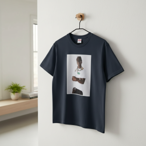 Supreme Graphic Portrait Print Black T-Shirt
