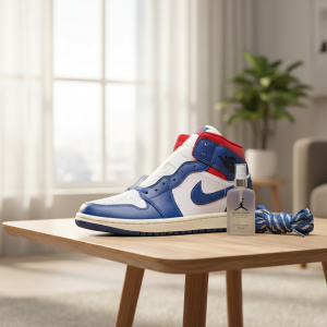 Nike Air Jordan 1 Blue White Red Sneakers