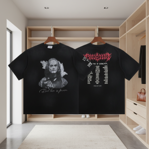 Real Love Is Forever Graphic Black T-Shirt