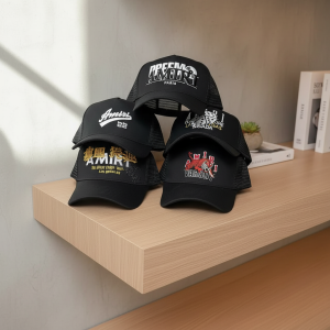 AMIRI Black Mesh Baseball Cap Collection