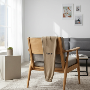 Essentials Fear of God Beige Sweatpants Joggers Men's