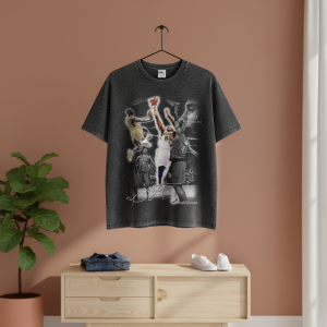 Saint Micheal Vintage Basketball Graphic T-Shirt