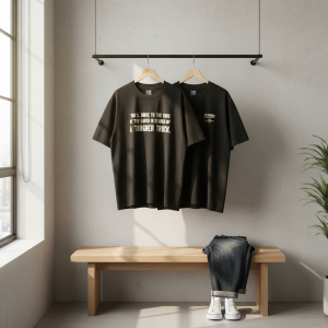 McNeilus London Graphic Print Black T-Shirt