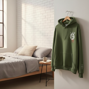 CPFM x Kanye West Green Graphic Hoodie