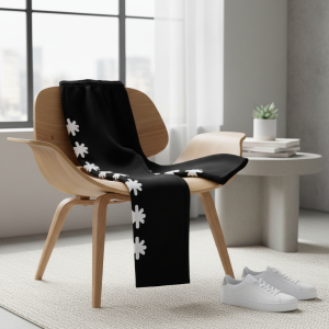 Lostshdws Black Floral Print Casual Pants