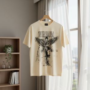 Saint Michael Vintage Graphic Angel T-Shirt