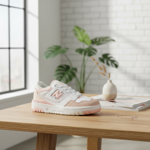 New Balance 550 Pink White Women’s Casual Sneakers