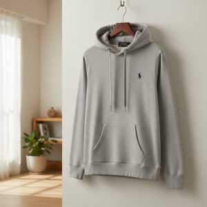Ralph Lauren Polo Grey Hoodie Sweater for Men