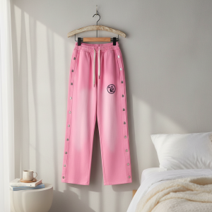 Hellstar Pink Casual Wide Leg Sweatpants