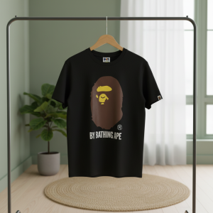 Bape Ape Head Black Graphic Streetwear T-Shirt