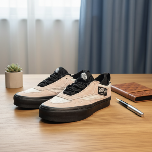 Vans Safe Low 2023 Black White Skate Shoes