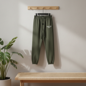 Essentials Fear of God Green Jogger Pants