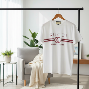Gucci 1921 Firenze Logo White T-Shirt
