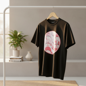 Amiri Black Graphic Print Cotton T-Shirt