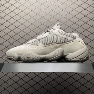 Yeezy 500 Stone Grey Mesh Running Shoes
