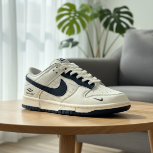Nike Balenciaga Low Top White Black Sneakers