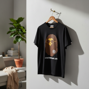 A Bathing Ape Black Graphic T-Shirt