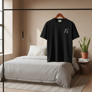 Gucci Men Black Cotton Casual Logo T-Shirt