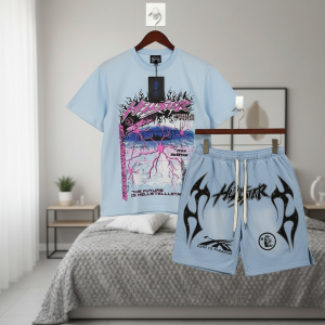 Hellstar World Tour Graphic T-Shirt and Shorts Set