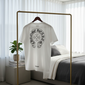 Amiri Chrome Hearts White Graphic T-Shirt