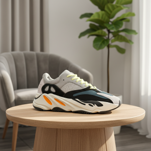 Yeezy Boost 700 Wave Runner Gray Orange Sneakers
