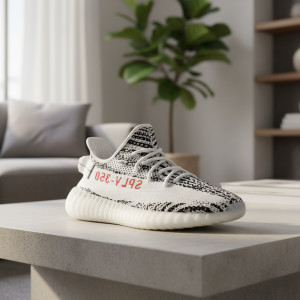 Yeezy Boost 350 V2 Zebra Knit Running Shoes