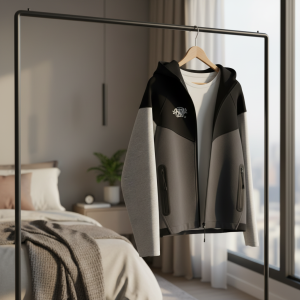 Syna World Colorblock Zip Up Hoodie Jacket