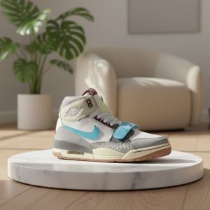 Nike Air Jordan Legacy 312 Grey Blue Sneakers