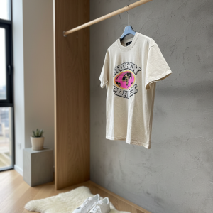 Broken Planet White Graphic Print Unisex T-Shirt