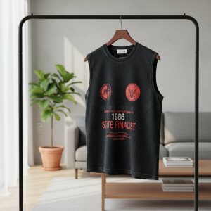 Four Cactus 1986 State Finalist Sleeveless Black T-Shirt