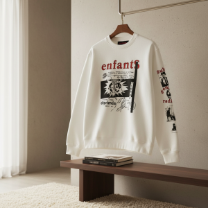 Enfants Riches Deprimes Graphic White Sweatshirt