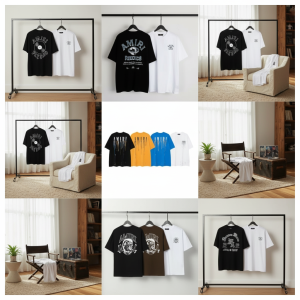 Amiri Graphic Print Casual Cotton T-Shirt