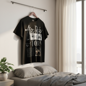 Saint Michael Vintage Graphic Streetwear Black T-Shirt