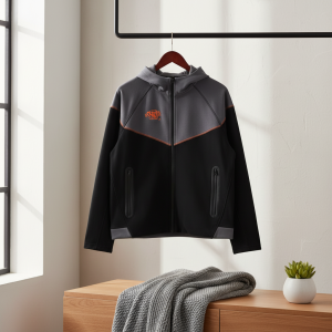 Syna World Two-Tone Zip Up Hoodie Jacket