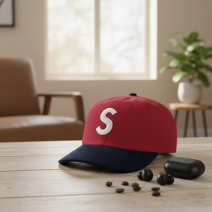 HatsSupreme Red Blue Baseball Cap S Logo