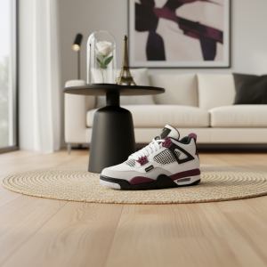 Nike Air Retro 4 White Red Sneakers