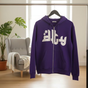 Syna World Purple Star Zip Up Hoodie