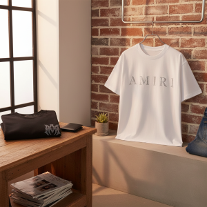 Amiri Classic Logo Cotton Short Sleeve T-Shirt