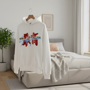 Supreme White Graphic Print Hoodie 2022 Fall Winter