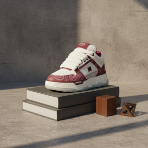 Amiri Red White Low Top Sneakers Shoes