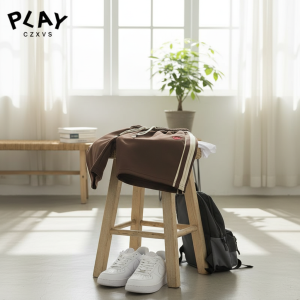 Comme des Garçons Play Brown Casual Shorts