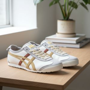 Onitsuka Tiger Mexico 66 White Beige Sneakers