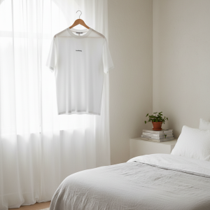 Acne Studios White Cotton Logo Print T-Shirt