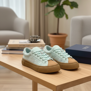 Dior Mint Green Casual Sneakers Women Shoes