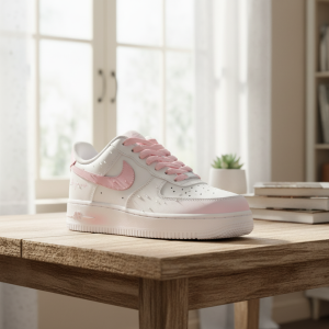 Nike Air Force 1 Pink White Sneakers