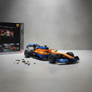 LEGO BMW Motorcycle Red Ferrari 488 White Porsche 911 Set