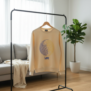 Lee MITOO Unisex Casual Graphic Crewneck Sweatshirt