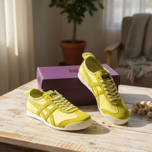 Onitsuka Tiger Yellow Casual Sneakers Shoes