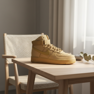 Nike Air Force 1 High Wheat Sneakers Mens