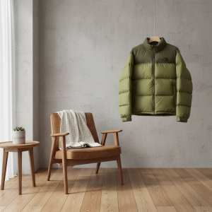 The North Face Green Puffer Winter Jacket
